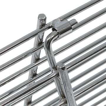 Sunnydaze 36-Inch Foldable Grill Grate for Outdoor Cooking