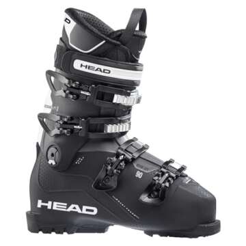 HEAD Edge LYT 90 High Volume Men's Alpine Ski Boots - Perfect for Intermediate Skiers!