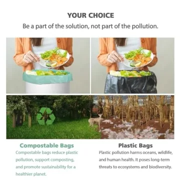 Biodegradable Trash Bags for Eco-Friendly Disposal