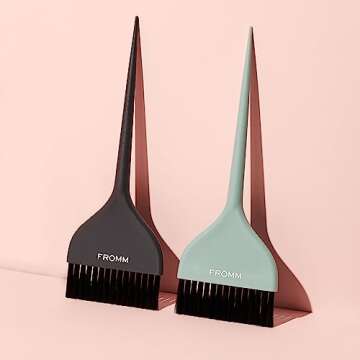 Fromm Color Studio 2-7/8" Firm Color Brushes for Hair Stylist with Blunt Tips for All Over Color, Hi...