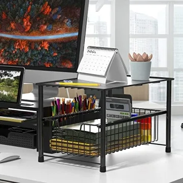 Simple Houseware Stackable Under Sink Organizer Drawer