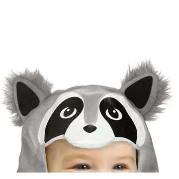 Fun World Baby Raccoon Toddler Costume, Large