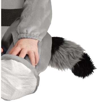Fun World Baby Raccoon Toddler Costume, Large