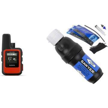 Garmin InReach Mini & Sawyer Water Filter Combo