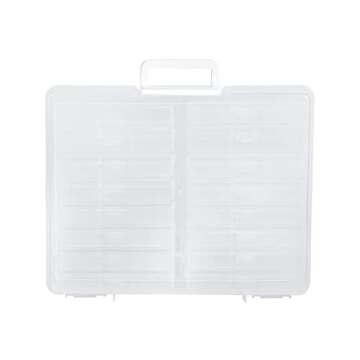 Naivees 4" x 6" Photo Storage Case with Handle - Organize Your Memories