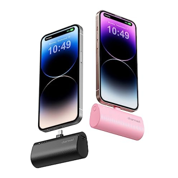 Charmast 2 Pack Small Portable Charger 5000mAh, Ultra-Compact 20W PD Fast Charging Power Bank Mini B...