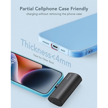 Charmast Portable Charger 5000mAh, Fast Charging Power Bank