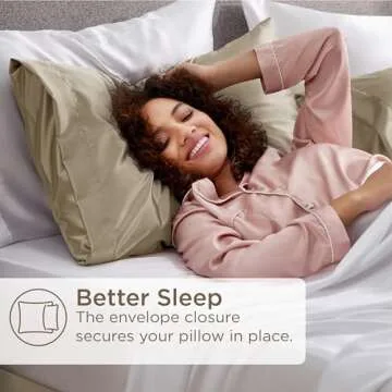 Bestseller Bedsure Satin Pillowcase Set for Better Sleep