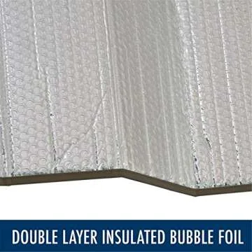 Stylish FUSURIRE Car Windshield Sunshade with Eye Print