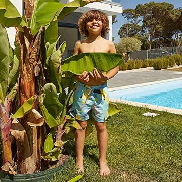 Maamgic Swim Trunks for Boys - Stylish Bathing Suits with UPF 50+ Protection