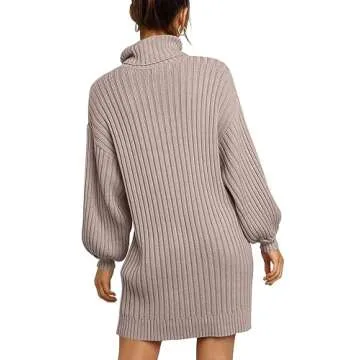ANRABESS Women Oversized Sweater Dress for Fall Style