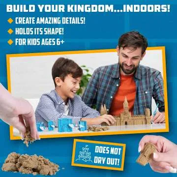 Indoor Sandcastle Building Kit for Kids - 25 Pieces
