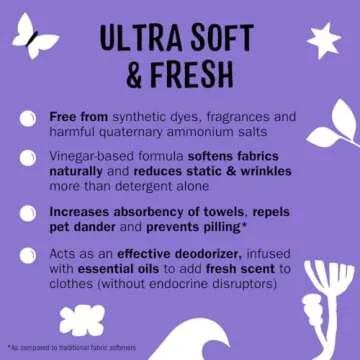 Molly’s Suds Sensitive Skin Fabric Softener - Natural & Effective