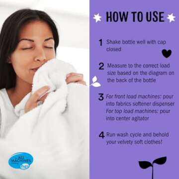 Molly’s Suds Sensitive Skin Fabric Softener - Natural & Effective