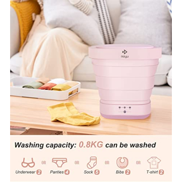Portable Mini Washer for Underwear and Delicates | Compact Solution