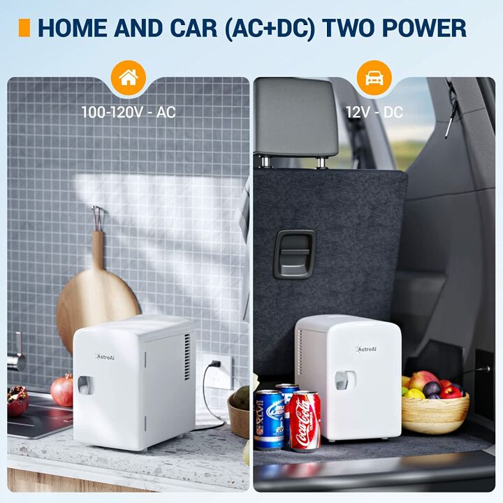 AstroAI Mini Fridge 4L Cooler and Warmer Portable