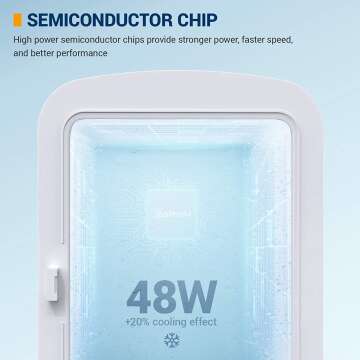 AstroAI Mini Fridge 4L Cooler and Warmer Portable