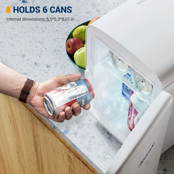 AstroAI Mini Fridge 4L Cooler and Warmer Portable