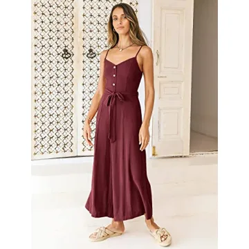 Stylish ANRABESS Summer Jumpsuit for Women – Flattering Fit