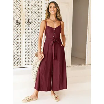 Stylish ANRABESS Summer Jumpsuit for Women – Flattering Fit