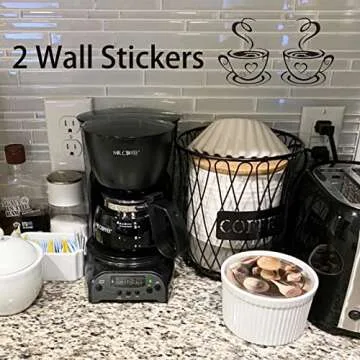 Stegodon K Cup Holder with Stickers, Large Capacity Coffee Capsule Organizer, 50 k cup storage organizer, Kcups Pod Organizer for Coffee Bar Accessories&Decor, Coffee Pod Storage Holder for Counter