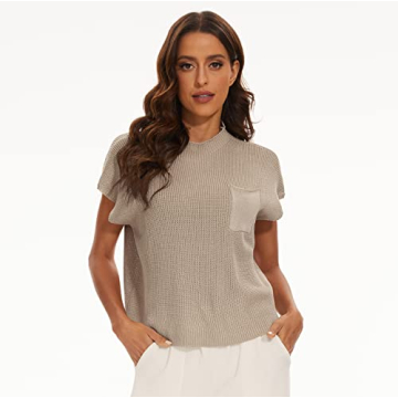 MISSACTIVER Vintage Sleeveless Knit Vest for Women