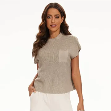 MISSACTIVER Vintage Sleeveless Knit Vest for Women