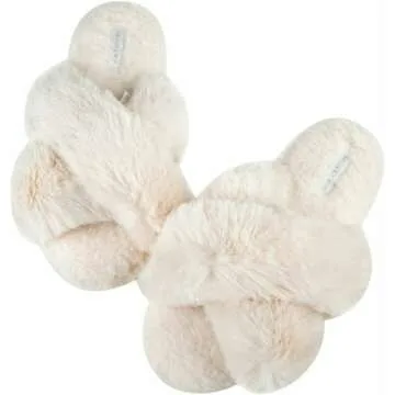 HALLUCI Women's Plush House Slippers for Ultimate Comfort