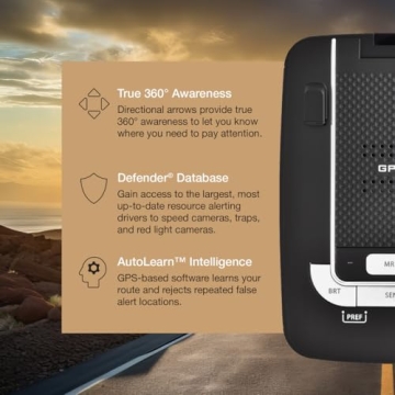 Escort MAX 360 Radar Detector with GPS and Bluetooth