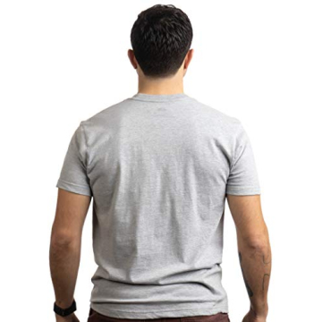 Funny Lawn Enforcement Officer Dad T-Shirt - Vintage Grey