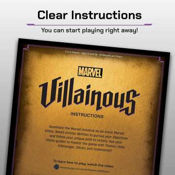 Marvel Villainous: Infinite Power Board Game 12+ Years