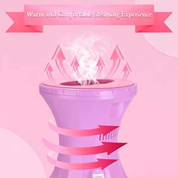 Exbomwit Yoni Seat Seat Yoni Steam Seat Vaginial Steaming Seat Instrument Fumigation Sitting Gynecological Reproductive Steamer Chair Vaginal moisturizing Eliminate vaginal