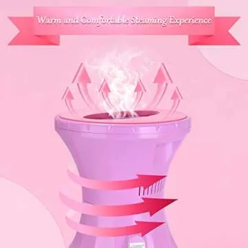 Exbomwit Yoni Seat Seat Yoni Steam Seat Vaginial Steaming Seat Instrument Fumigation Sitting Gynecological Reproductive Steamer Chair Vaginal moisturizing Eliminate vaginal