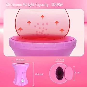 Exbomwit Yoni Seat Seat Yoni Steam Seat Vaginial Steaming Seat Instrument Fumigation Sitting Gynecological Reproductive Steamer Chair Vaginal moisturizing Eliminate vaginal