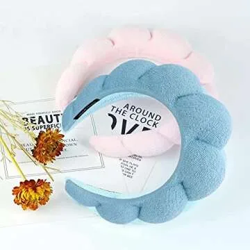 HATAK Makeup Headband for Optimal Face Washing & Spa Use