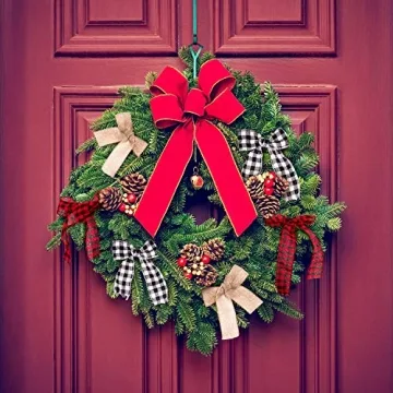 Whaline Wired Edge Ribbons for Holiday Crafts and Gift Wrapping