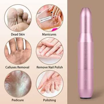 Uouteo Electric Nail Drill Kit for Manicure & Pedicure