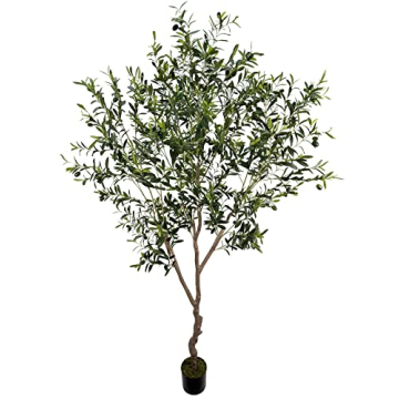 Stunning 7ft Artificial Olive Tree for Modern Decor