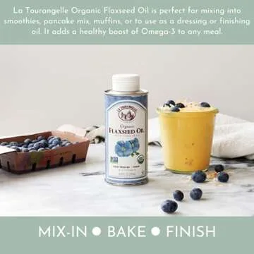 La Tourangelle Organic Flaxseed Oil for Heart Health