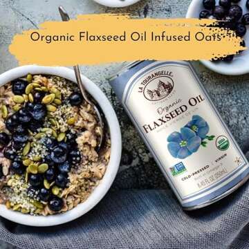 La Tourangelle Organic Flaxseed Oil for Heart Health