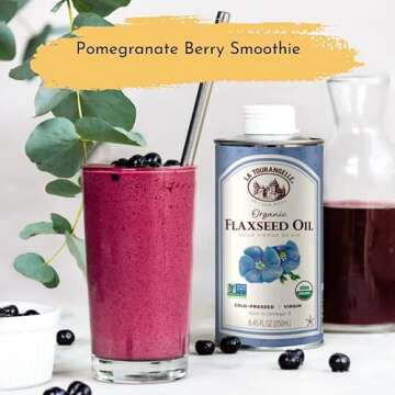 La Tourangelle Organic Flaxseed Oil for Heart Health