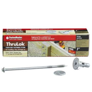 FastenMaster FMTHR008-6 ThruLOK Screw Bolt Fastening System - Durable, Easy to Use