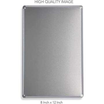 Decluezw Cocktail Aperol Spritz Metal Sign for Vintage Decor