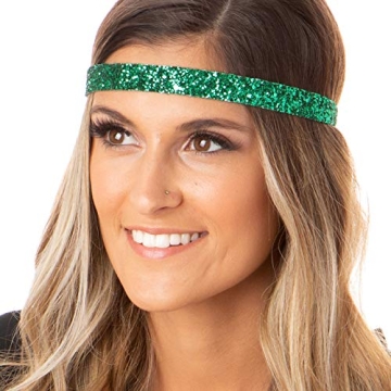 Hipsy Irish Green Hairbands for St Pattys Day Fun