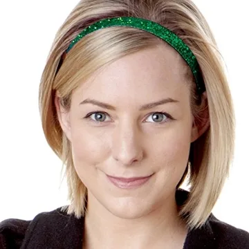 Hipsy Irish Green Hairbands for St Pattys Day Fun