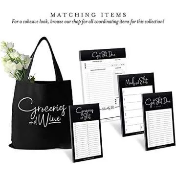 Bliss Collections Daily Planning Pad, To Do List Notebook - Get Stuff Done - Undated Tear-Off Sheets Notepad - Work Calendar, Organizer, Scheduler for Goals, Tasks, Ideas - 8.5" x 11", 50 Sheets