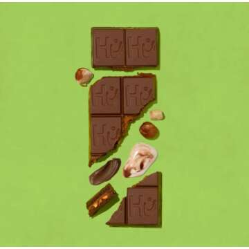 Hu Grass-Fed Milk Chocolate Bars Hazelnut Butter | Natural Ingredients, Organic Milk, Gluten Free, Paleo, Non GMO, Fair Trade Delicious Chocolate | 12 Pack | 2.1oz Each