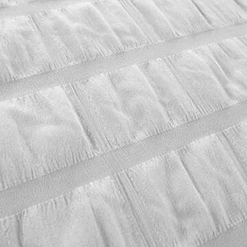 Modern Threads Kallan 5-Piece Seersucker Comforter Set White King