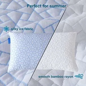 Adjustable Cooling Pillow for Comfortable Sleep