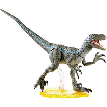 Jurassic World Velociraptor Blue 6" Action Figure with Stand - Ages 4+